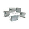 RF szobatermosztát LCD 2db termosztát (2xAA1,5V-elemes)+1db vevő analóg 5-40°C 6A 230V QUANTRAX