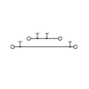 Emeletes sorkapocs TS35 22A 800V narancs 2.5mm2/érvéghüvely rugószorításos S2T 2.5 OR Weidmüller