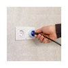 Shelly Plug S Gen3 Wi-Fi+Bluetooth Matter kompatibilis fogyasztásmérős konnektor fehér