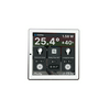 Shelly Wall Display Wi-Fi+Bluetooth kapcsoló érintőképernyős vezérlő fehér+BLU H&T hőm és pára érz