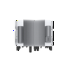 Hibrid szolár inverter LED T2 RS485 CAN 25A/120-600V-Li-ion-akkuhoz 3F 5kA S6-EH3P5K Solis