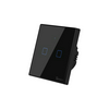 Sonoff TX T3EU2C WiFi+RF érintős 2 gombos csillárkapcsoló fekete