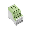 Sorkapocs elosztóblokk 1x70+1x35/6x16mm2 1-szint 200A zöld WPD 110 1X70+1X35/6X16 GN Weidmüller