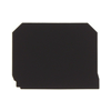 Sorkapocs véglap SK1 sorkapocshoz fekete 1.5mm-va AP/SI BK CONTA-CLIP