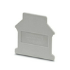Sorkapocs véglap szürke 1.5mm-va D-UK 16 PHOENIX CONTACT