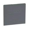 Sorkapocs véglap szürke 1mm-va D-MBK/E PHOENIX CONTACT