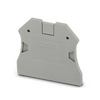 Sorkapocs véglap szürke 2.2mm-va D-UT 2,5/10 PHOENIX CONTACT
