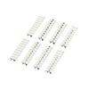 Sorkapocsjelölő csík L1,L2,L3,N,PE vízszintes fehér 5mm-modultáv Linergy TR Schneider