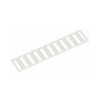 Sorkapocsjelölő lap 1-50 vízszintes fehér 3.5mm-modultáv WAGO