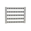 Sorkapocsjelölő lap 11-20 vízszintes fehér 5mm-modultáv DEK 5 FWZ 11-20 Weidmüller