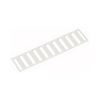 Sorkapocsjelölő lap feliratozható nyújtható 4-4,2mm vízszintes és függőleges fehér WAGO