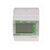 Sorolható fogyasztásmérő 1/3F impulzusadós LCD MID Modbus 6A áramváltós LE-03MQ-CT F&F Filipowski