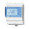 Sorolható fogyasztásmérő 3F LCD MID-hiteles 2xS0 áramváltós 6A 3x230/400V AC 3/4-vezetékes 7E.85.8.400.0212 FINDER
