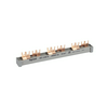 Sorolósín 3F+N villás 3F 4P 63A 12M 10mm2 214mmx szigetelt N-sínes 3-készülék Lexic LEGRAND