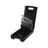 Spirálfúró készlet 1-10mm, DIN 338/HSS N 19-darabos Haupa