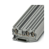 Átmenő sorkapocs TS35 1-szintes 32A 0.14-4mm2 szürke rugószorításos ST 4-TWIN PHOENIX CONTACT