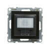 Suno mozgásérzékelő falba keret nélkül 120° 6m-érzékelésátmérő 250W 230V fekete IP20 LEGRAND