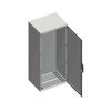 Szekrény álló teli ajtós mono acél szerelőlappal 1800mm 800mmx 400mmx IP55 Spacial SM Schneider