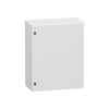 Szekrény fali teli ajtós acél 1000mm x 800mm x 400mm IP66 szürke 1-ajtó Spacial CRN Schneider