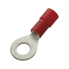 Szemes saru DIN 46237 0,5-1,5mm2 10M/csavar gyűrűs-alakú PVC piros réz ónozott PSZ10 Haupa