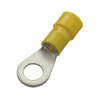 Szemes saru DIN 46237 4-6mm2 10M/csavar gyűrűs-alakú PVC sárga réz ónozott SSZ10 Haupa