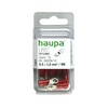 Szemes saru DIN 46237 SmallPack (10db) 0.5-1mm2 4M/csavar gyűrűs-alakú PVC piros réz ónozott 260256/10 Haupa