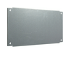 Szerelőlap fix acél 450mm x 740mm galvanizált Quadro Hager