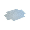 Szerelőlap MD-dobozhoz galvanizált acél 172x172mm  MD TRACON