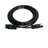 Szerelt épületinstallációs kábel csatlakozókábel 3P 16A 250V 5000mm hüvely / Wago Winsta Hager