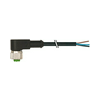 Szerelt érzékelőkábel 4P M12 hüvely 10m-kábel szabad érvég 4A 250V MURR Elektronik