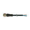 Szerelt érzékelőkábel 4P M12 hüvely 5m-kábel szabad érvég 4A 250V MURR Elektronik