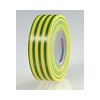 Szigetelőszalag Vinyl zöld/sárga 25mm x 25m PVC HTAPE-FLEX15-25x25-PVC-GNYE Hellermann Tyton