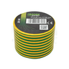 Szigetelőszalag zöld/sárga 50mm x 20m PVC 90°C max. TRACON