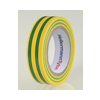 Szigetetelőszalag Vinyl zöld/sárga 15mm x 10m PVC HTAPE-FLEX15-15x10-PVC-GNYE Hellermann Tyton