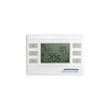 Szobatermosztát programozható LCD +2xAA1,5V-elem napi/heti-program digitális 5-40°C 5A QUANTRAX