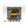 Szolár DC elosztó komplett 1kV 2MPP 2ág I+II-túlfesz MC4 IP65  Elektro-Varr