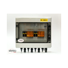 Szolár DC elosztó komplett 1kV 2MPP 2ág II-túlfesz 2x15A/2Pbiztosító MC4 IP65  Elektro-Varr