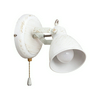 Szpot lámpatest falra húzókapcsolós 1x 40W 230V AC E14 fehér-ház acél IP20 Vivienne RÁBALUX