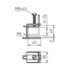 Tartókapocs csavaros menetes 6-34mm acél 339 2 OBO-BETTERMANN