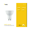 LED lámpa spot alu-műa tükrös PAR16 5W- 38W GU10 410lm 827 220-240V AC 20000h 100° 2700K Modee