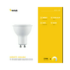 LED lámpa spot alu-műa tükrös PAR16 5W- 38W GU10 410lm 827 220-240V AC 20000h 100° 2700K Technik