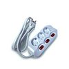 Dugaljsáv lengő +3kapcsoló 1.5mm2 1.5m 4x2P+E/230V 16A kapcsolós fehér IP20 Professional Technik