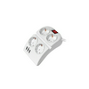 Dugaljsáv asztali design +kapcsoló 1.5mm2 1.5m 4x2P+E/230V 16A kapcsolós Professional Technik