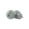Dugaljadapter DIN(F)->DIN(F) 3500W fehér 16A 250V 2xUSB-töltő Professional Technik