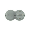 Elosztódugó DIN(F)->2DIN(F) 3500W fehér 16A 250V Professional Technik