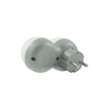 Elosztódugó DIN(F)->2DIN(F) 3500W fehér 16A 250V Professional Technik
