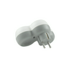 Elosztódugó DIN(F)->3DIN(F) 3500W fehér 16A 250V Professional Technik