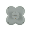 Elosztódugó DIN(F)->4DIN(F) 3500W fehér 16A 250V Professional Technik