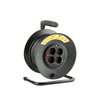 Kábeldob kapcsolóval fekete H05VV-F 3x 1.5mm2 25m 4x2P+E/230V IP12 Technik