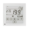 Termosztát fancoil LCD Modbus aktív 2x0..10V 3z/3A/250V 1°C- LCF02 Touch 2AO3DO RS485 Thermokon